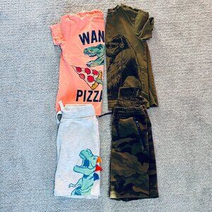 Rumi & Ryder Short and Tee Sets, Size S (6-7)